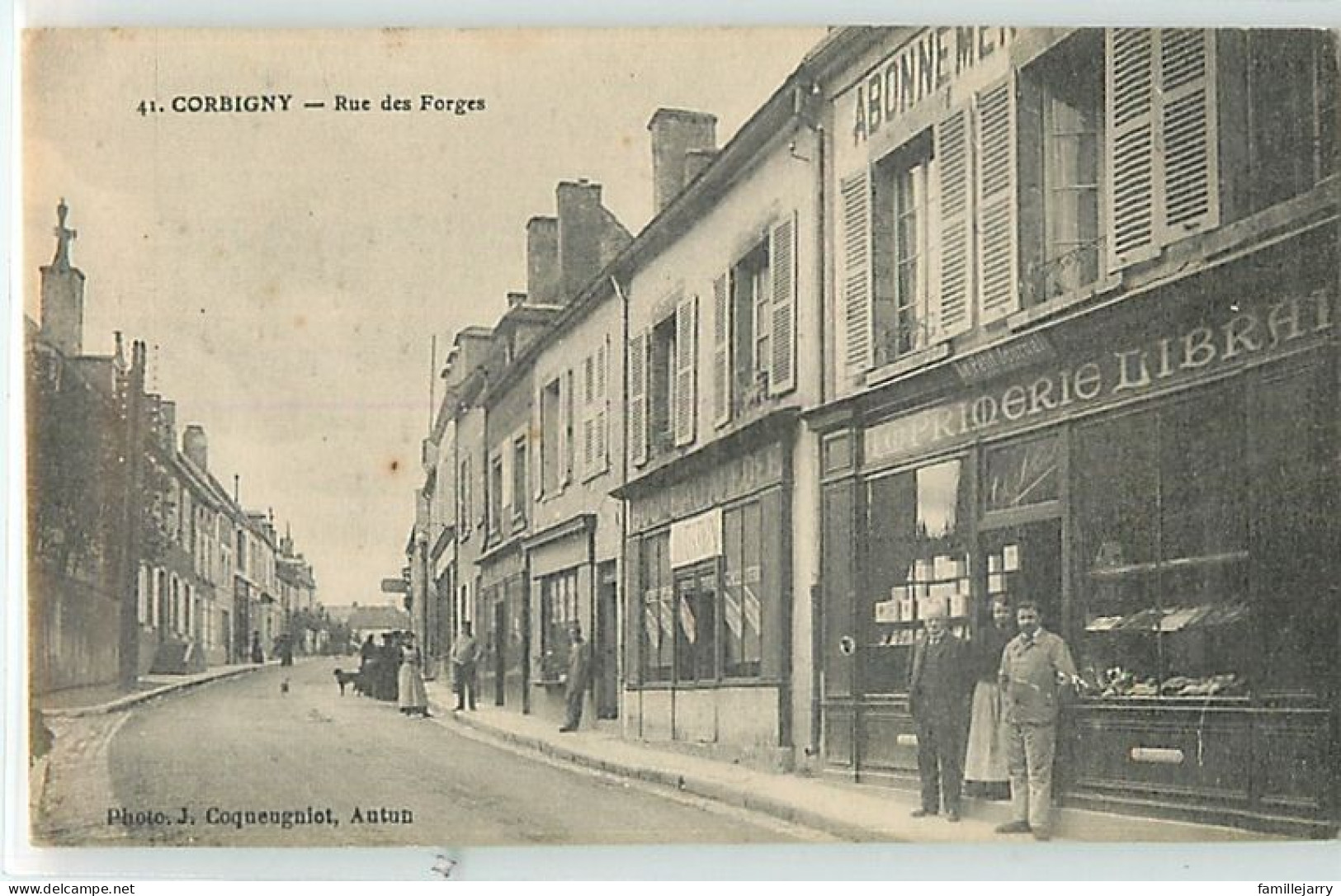 9788 - CORBIGNY - RUE DES FORGES - Corbigny