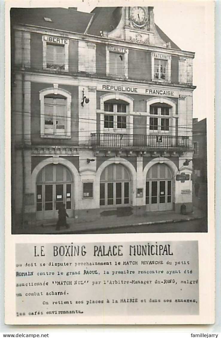 9767 - CORBIGNY - LE BOXING PALACE MUNICIPAL - Corbigny