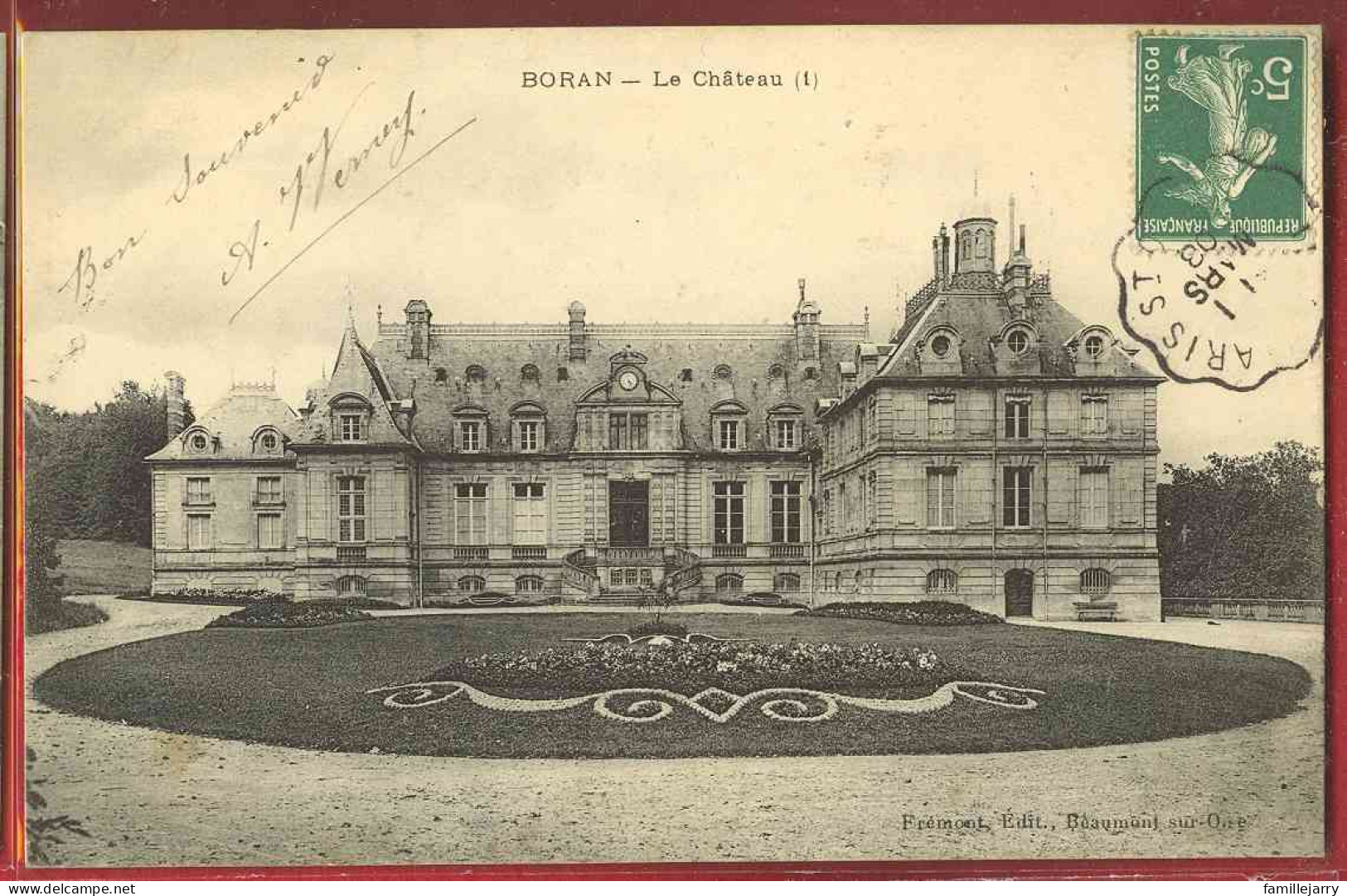 1210 - BORAN - LE CHATEAU - Boran-sur-Oise