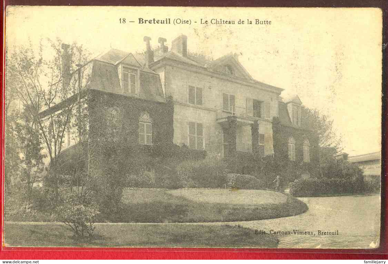 1200 - BRETEUIL - LE CHATEAU DE LA BUTTE - Breteuil