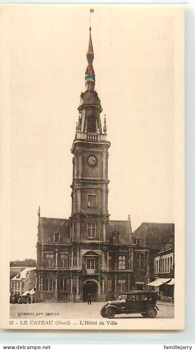 18814 - LE CATEAU - L HOTEL DE VILLE - Le Cateau