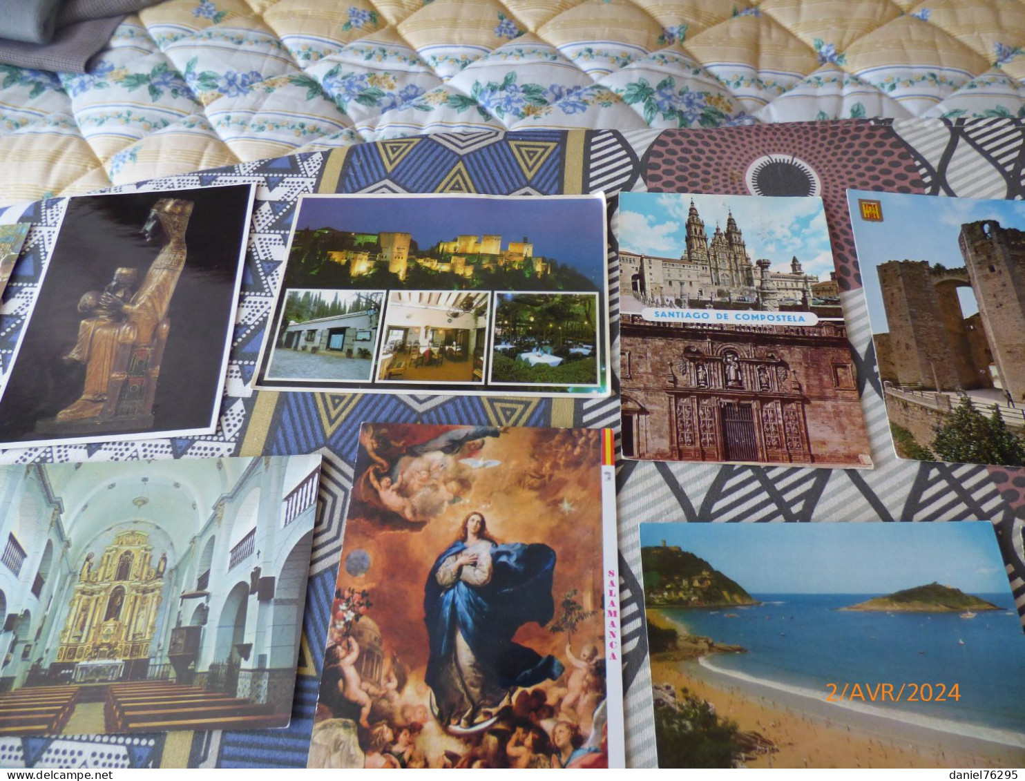 lot de cartes postales diverses