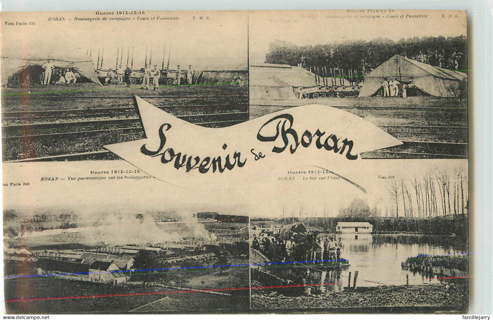 31340 - BORAN SUR OISE - SOUVENIR DE / - Boran-sur-Oise