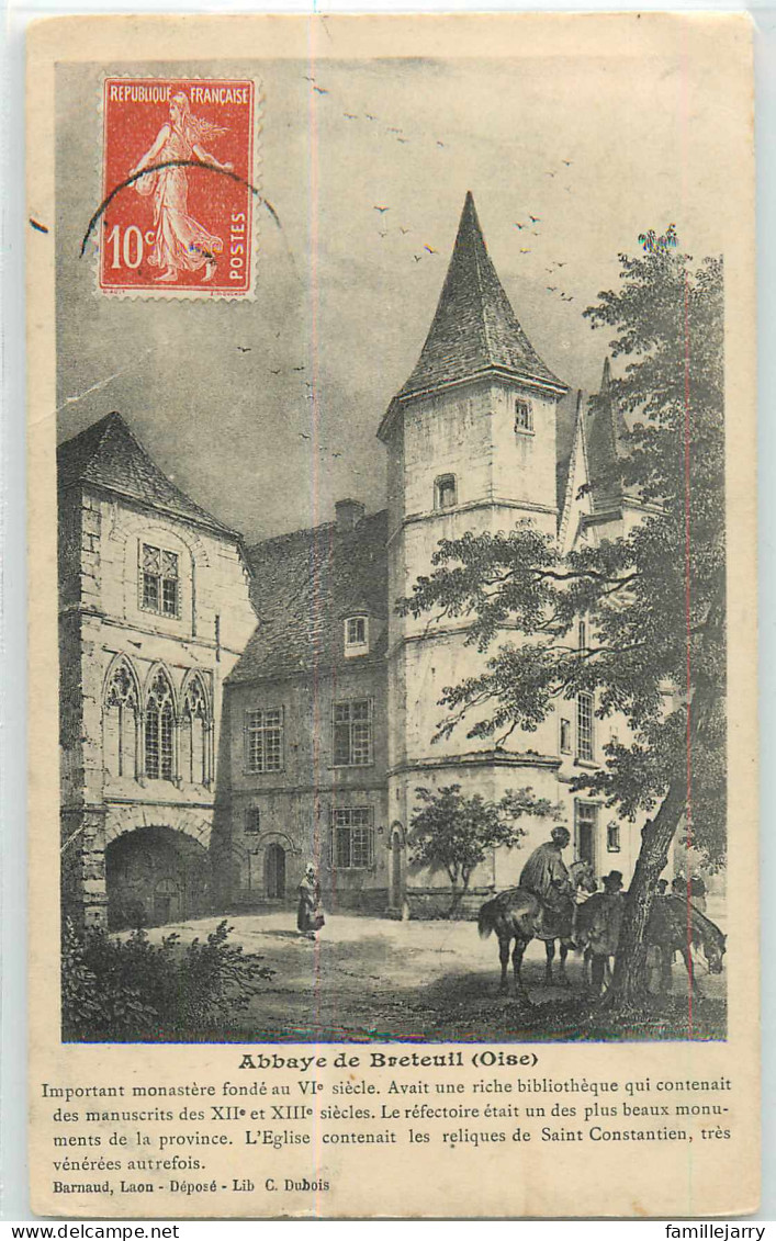 18639 - BRETEUIL - ABBAYE DE - Breteuil