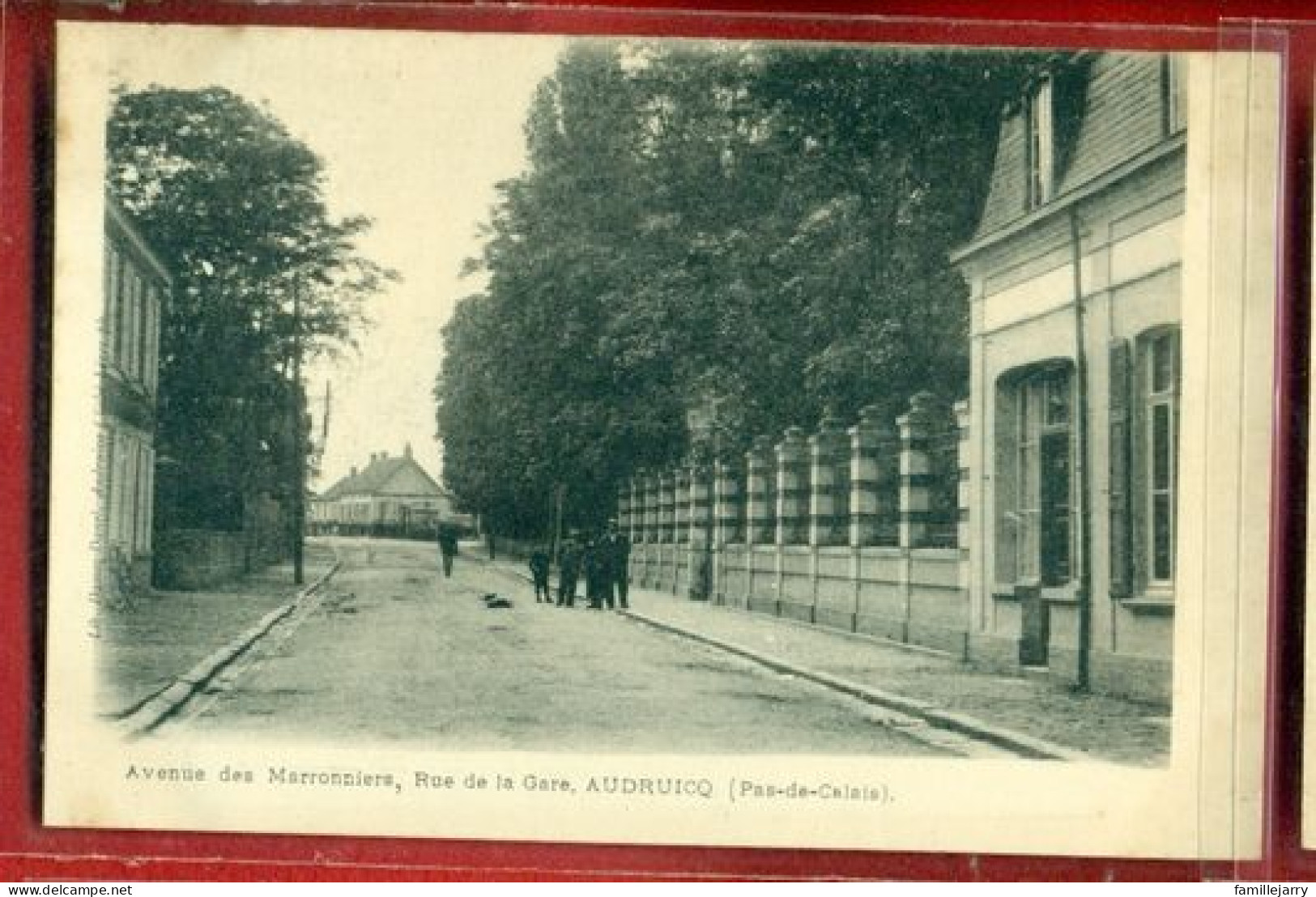 6813 - AUDRUICQ - AVENUE DES MARRONNIERS / RUE DE LA GARE - Audruicq