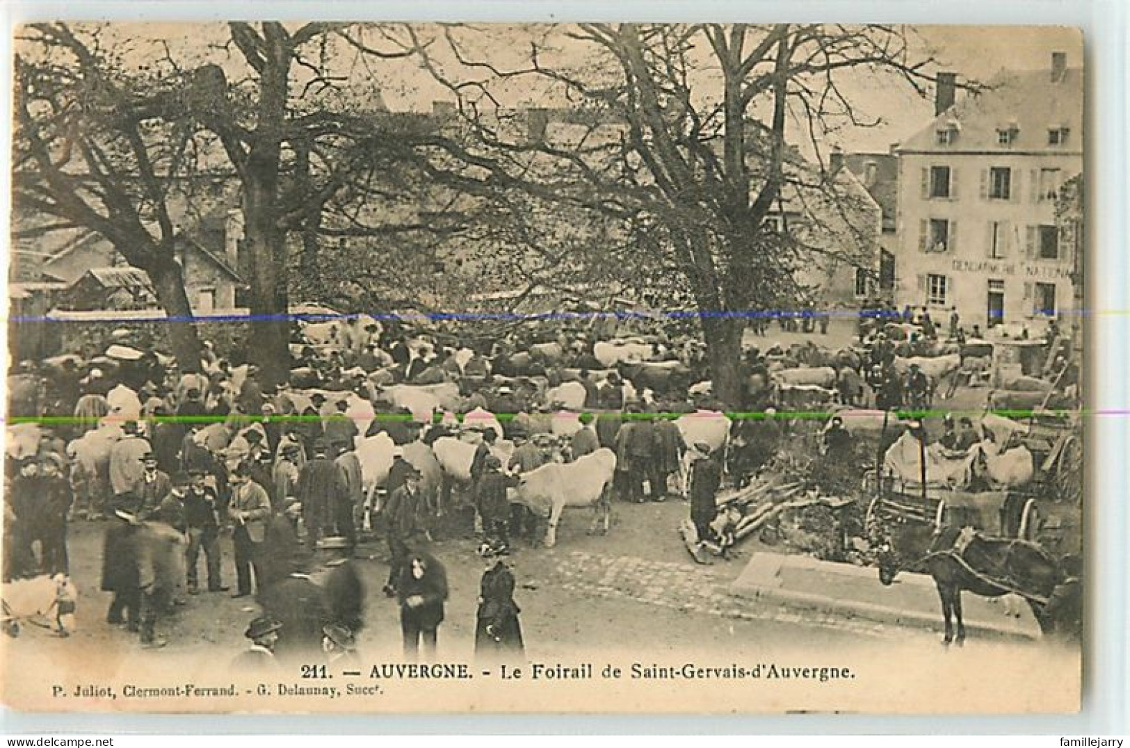 10537 - SAINT GERVAIS D AUVERGNE - LE FOIRAIL DE - Saint Gervais D'Auvergne