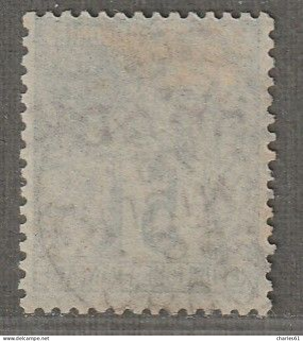 OBOCK - N°13 Obl (1892) 5c Vert - Usati