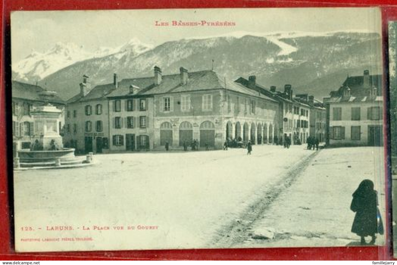 5923 - LARUNS - LA PLACE VUE DU GOURZY - Laruns