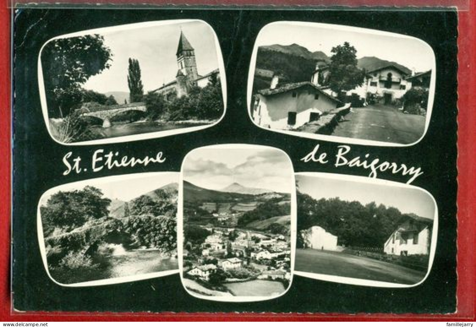 5764 - SAINT ETIENNE DE BAIGORRY - CPSM - MULTIVUES - Saint Etienne De Baigorry