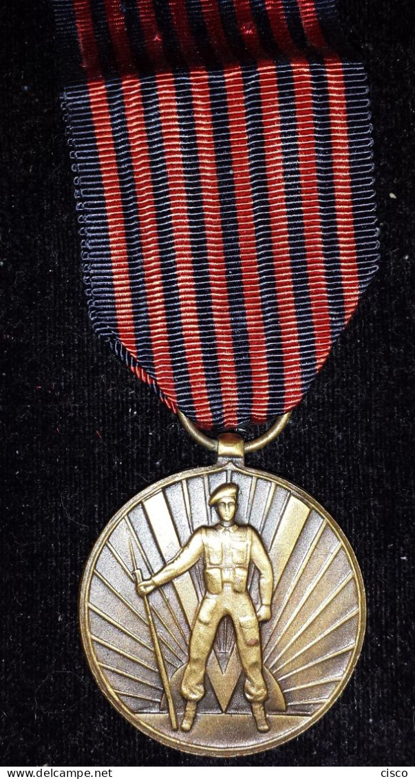 BELGIQUE WW2 1940 - 1945 Médaille Du Volontaire 40 - 45 - Belgique