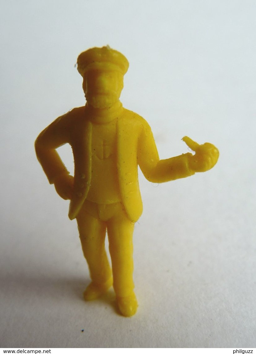 FIGURINE PUBLICITAIRE STENVAL TINTIN 14 Monochrome Jaune - Pas Dunkin - Hergé HADDOCK (2) - Tintin