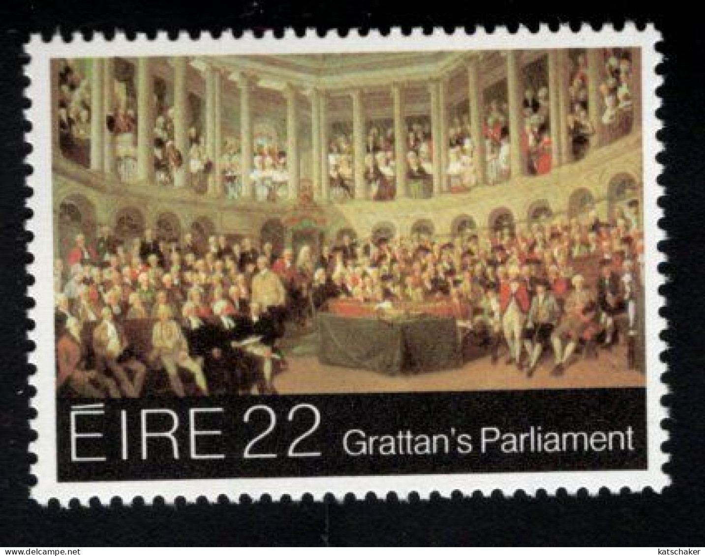 1999604333 1982  SCOTT 533 (XX) POSTFRIS  MINT NEVER HINGED - BICENTENARY OF GRATTAN'S PARLIAMENT - Neufs