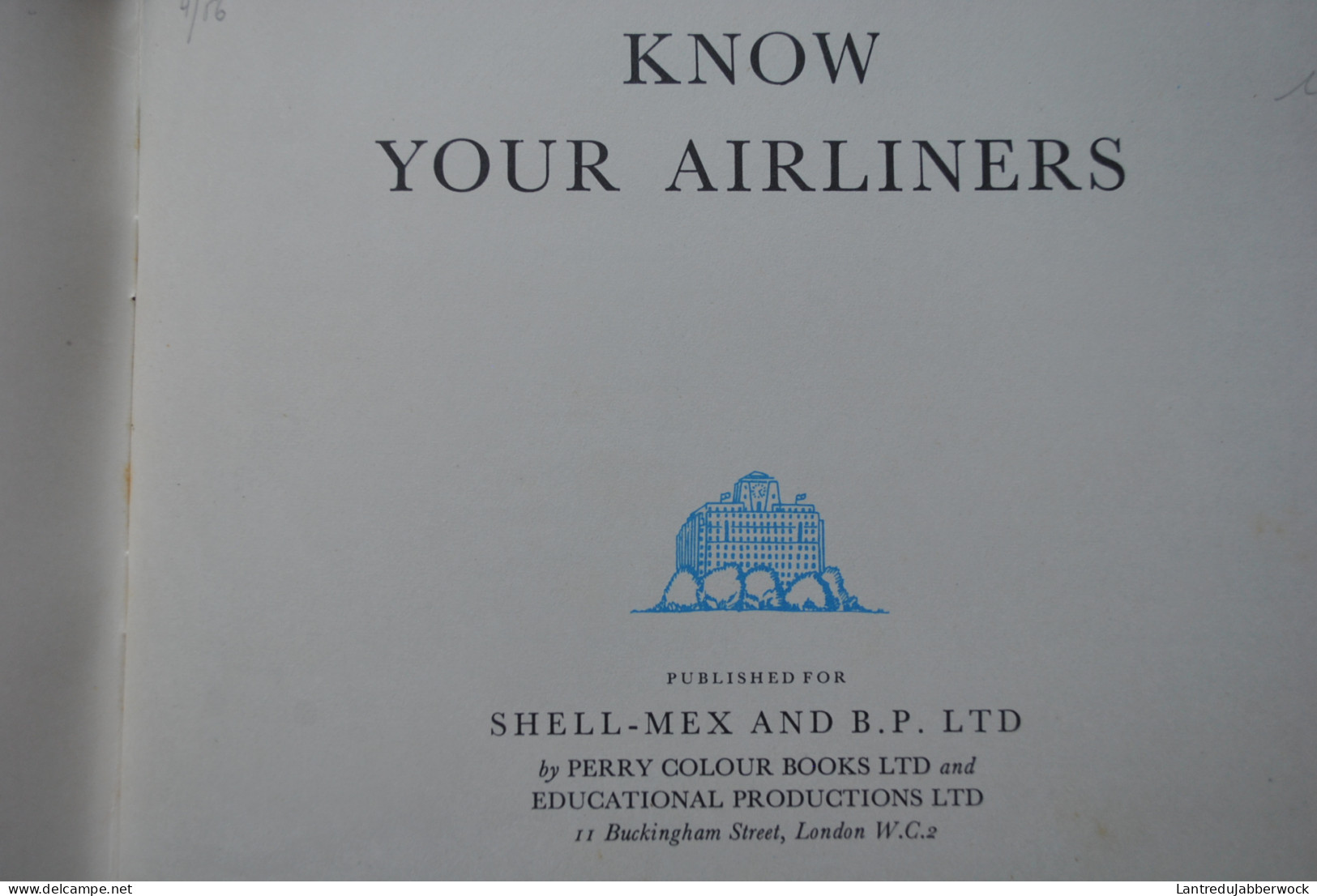 KNOW YOUR AIRLINERS 2/6 Années 50 Argonaut IL-12 Hermès 4A Herald DC-6B 4  3 Scandia Caravelle Shell BP Airlines Badges - Autres & Non Classés