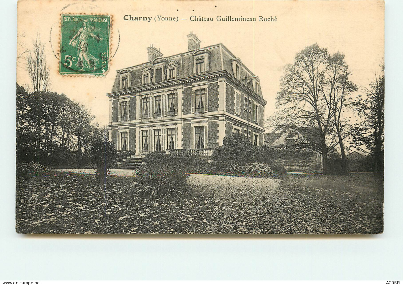 CHARNY Le Chateau GUILLEMINEAU ROCHE   UU1502 - Charny