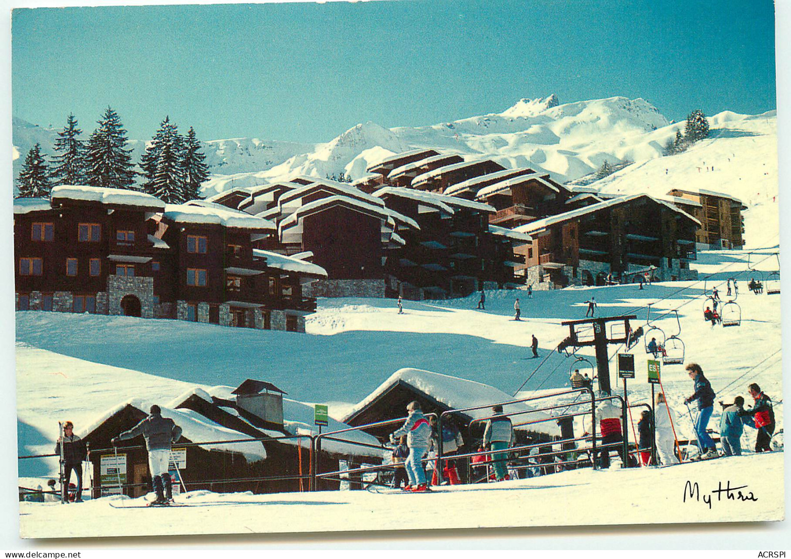 VALMOREL Télésiege Du Beaudin   UU1503 - Valmorel