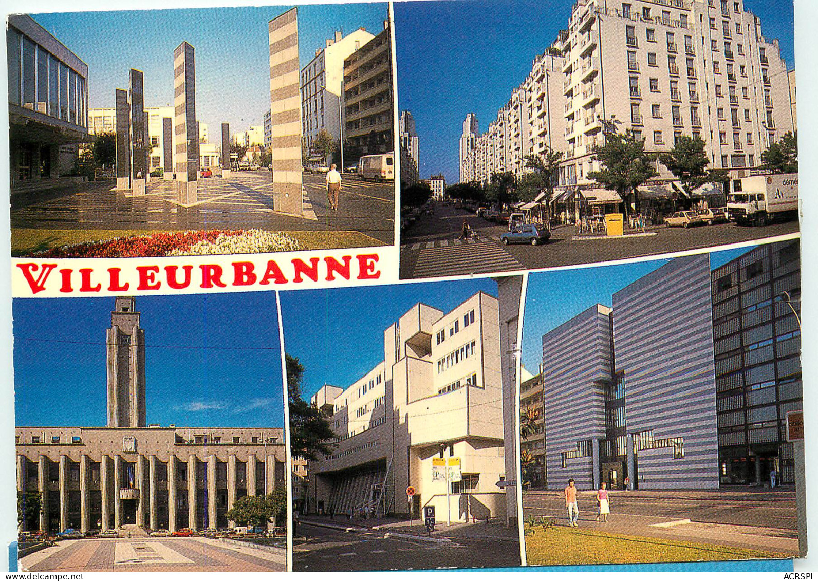 Villeurbanne Multi Vues édition Cellard  UU1511 - Villeurbanne