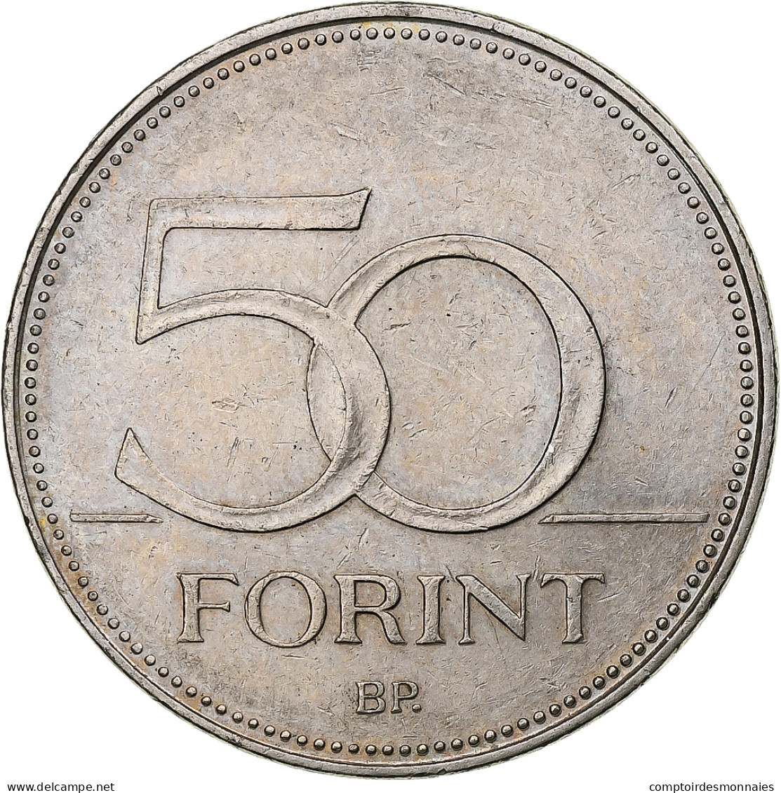 Hongrie, 50 Forint, 2007 - Hungary