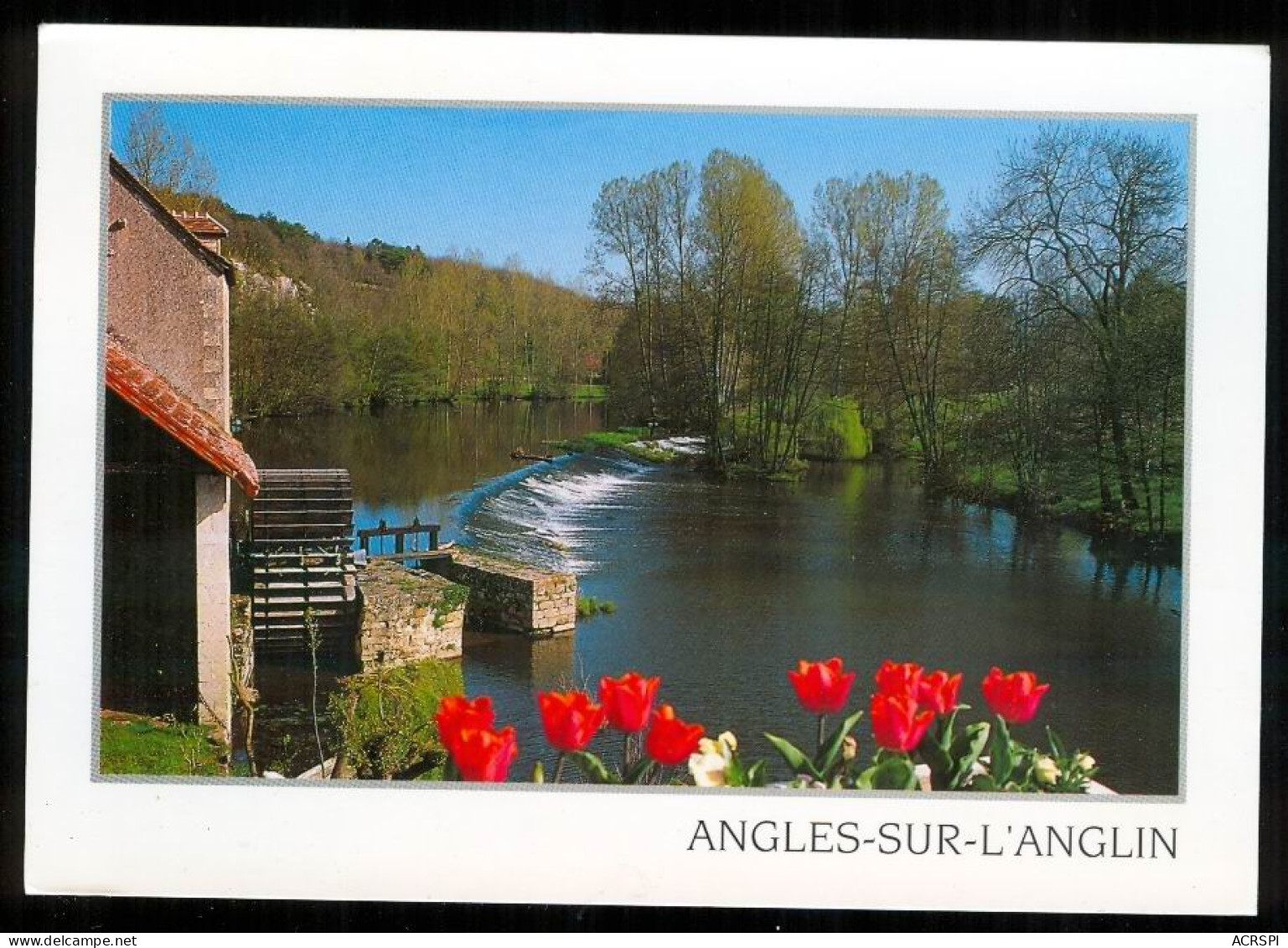 ANGLES SUR L'ANGLIN Le Moulin édition Cim - Ingrandes