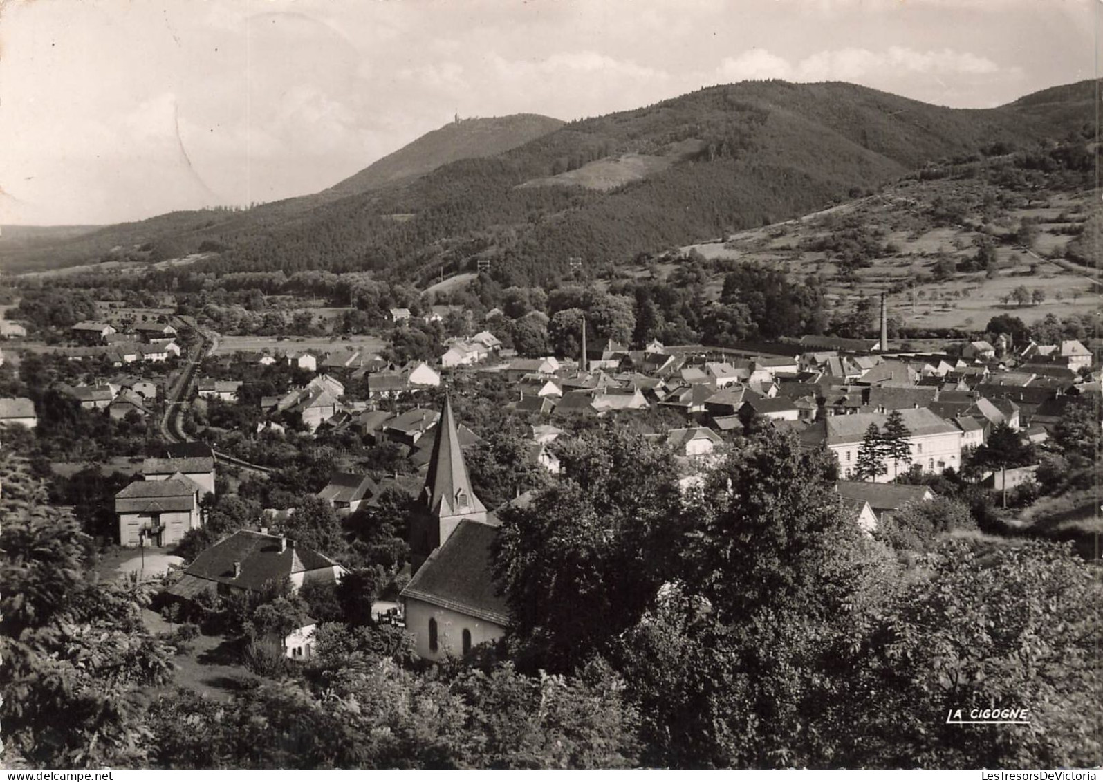 FRANCE - Lièpvre - Vue Générale - Village - Église - Carte Postale - Lièpvre