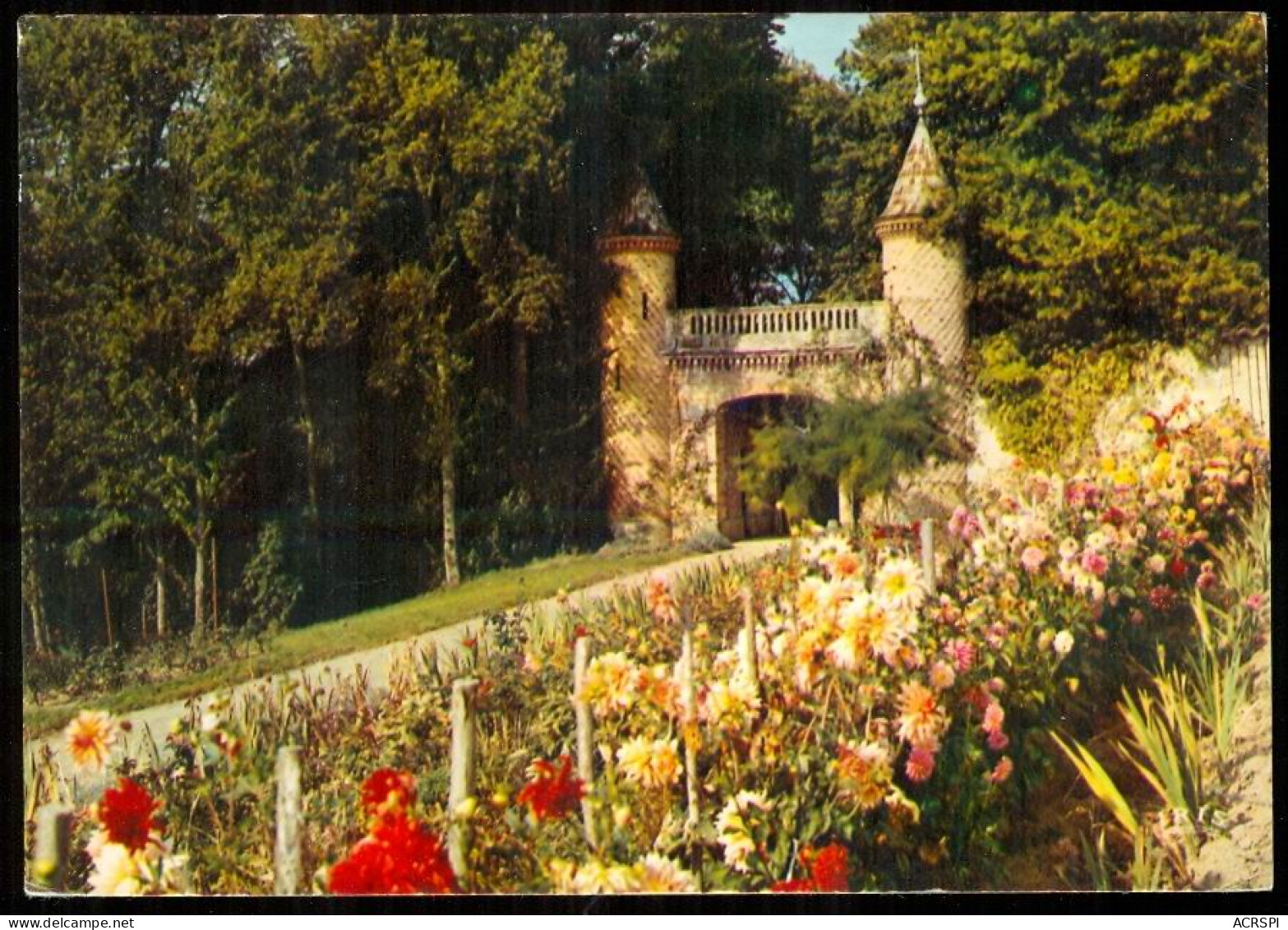 LE BOIS D'OINGT Comité D'entreprise BERLIET Maison De Repos LETRA Un Coin Du Jardin Du Chateau De LETRETTE Ed La Cigogne - Le Bois D'Oingt