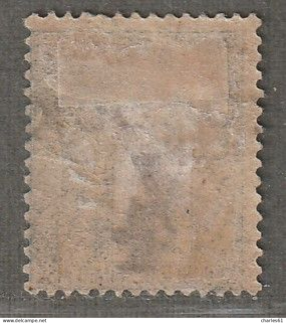 OBOCK - N°24 * (1892) Surchargé : 4 Sur 15c Bleu - Unused Stamps