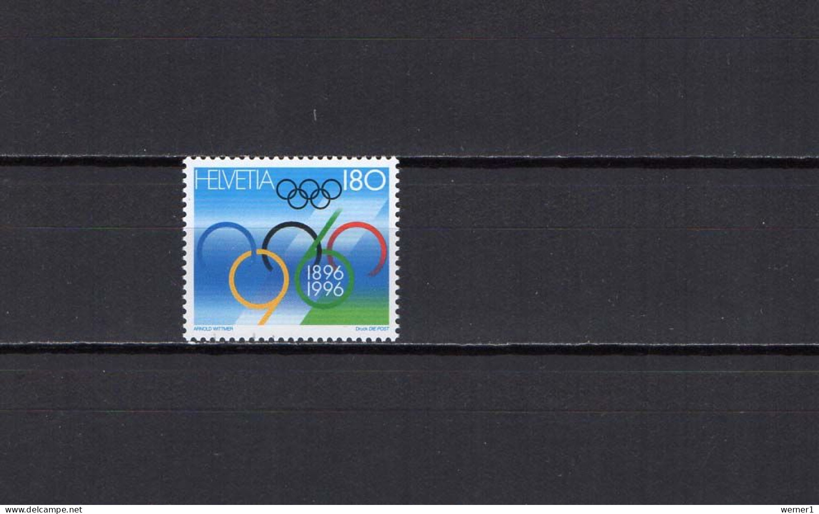 Switzerland 1996 Olympic Games Stamp MNH - Zomer 1996: Atlanta