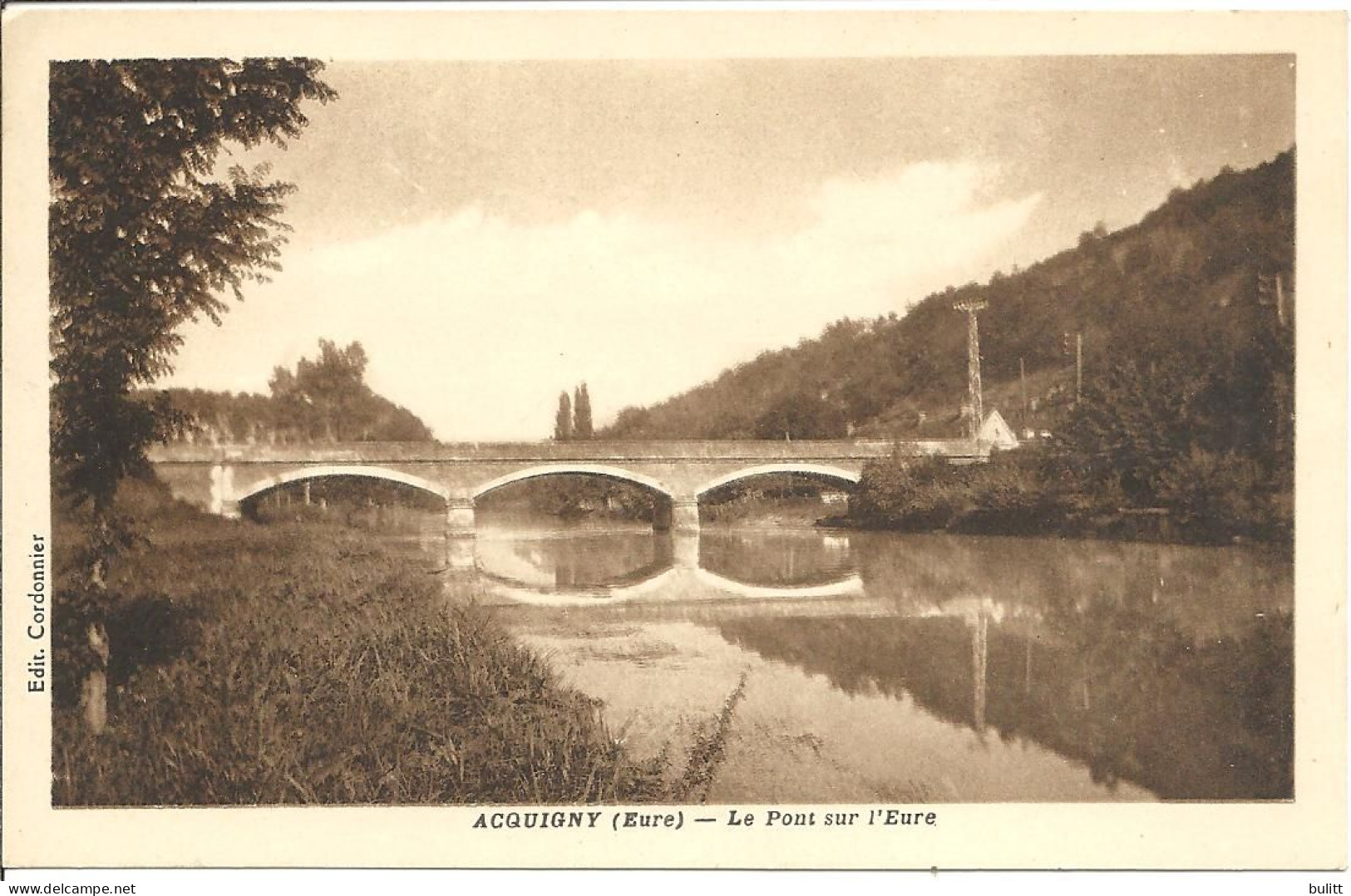 ACQUIGNY - Le Pont Sur L'Eure - Acquigny