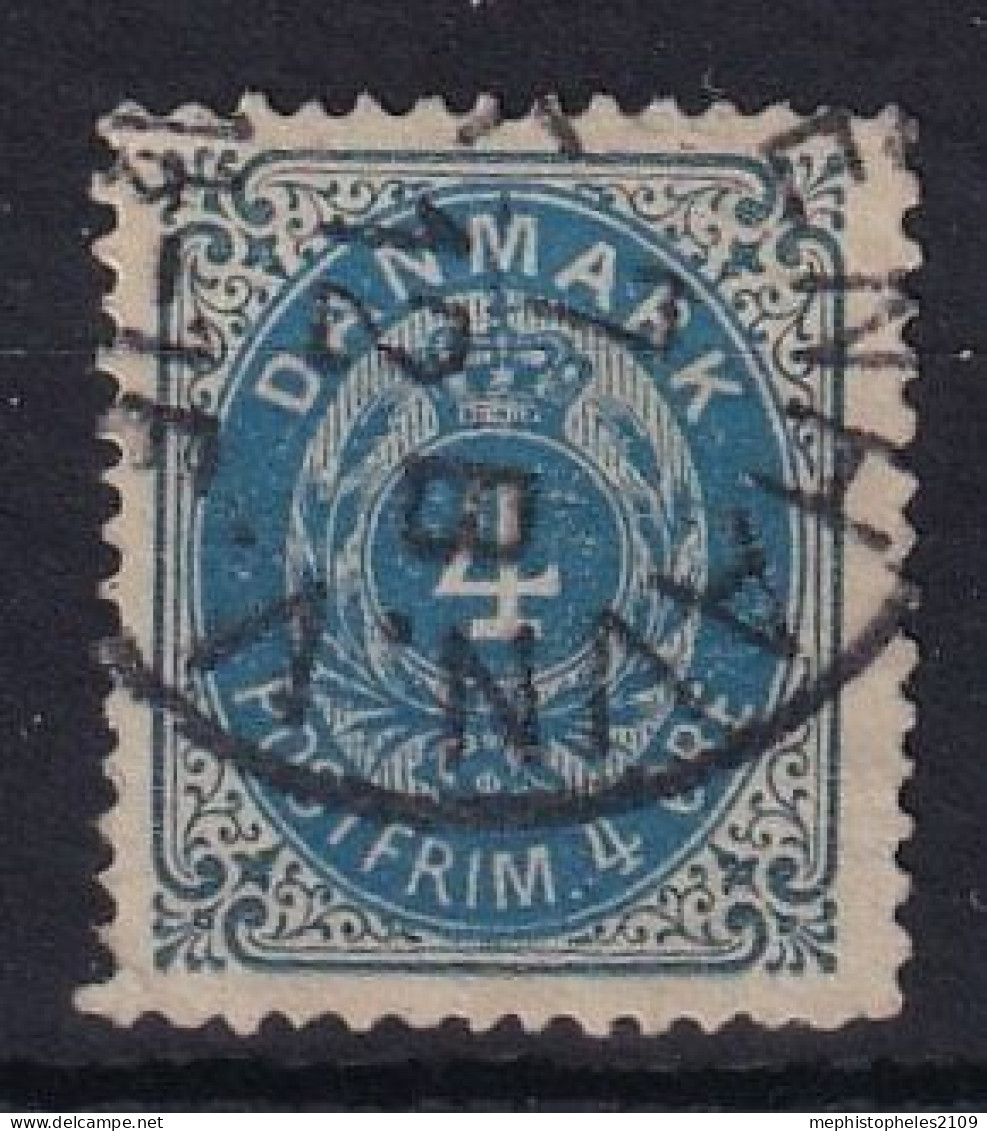 DENMARK 1875 - Canceled - Mi 23 I Y Ab - Usado