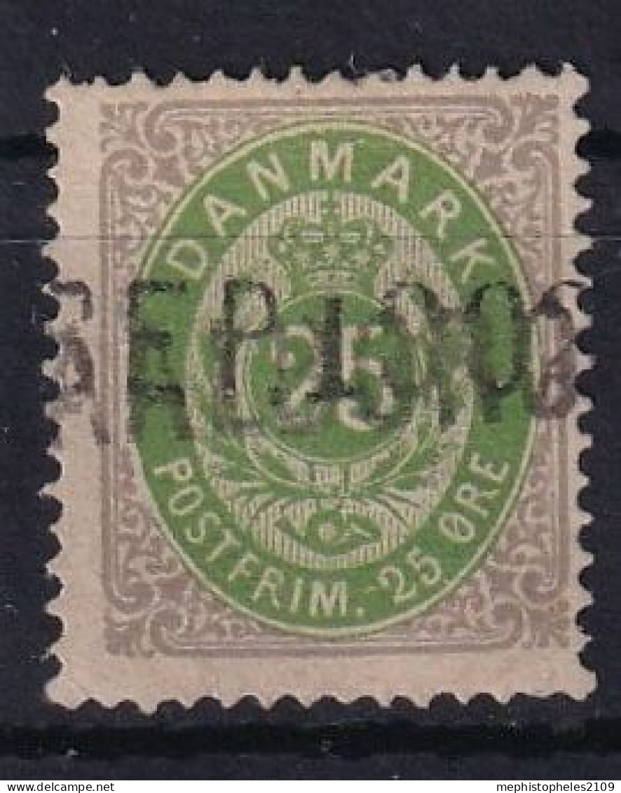 DENMARK 1875 - Canceled - Mi 29 I Y A - Usado