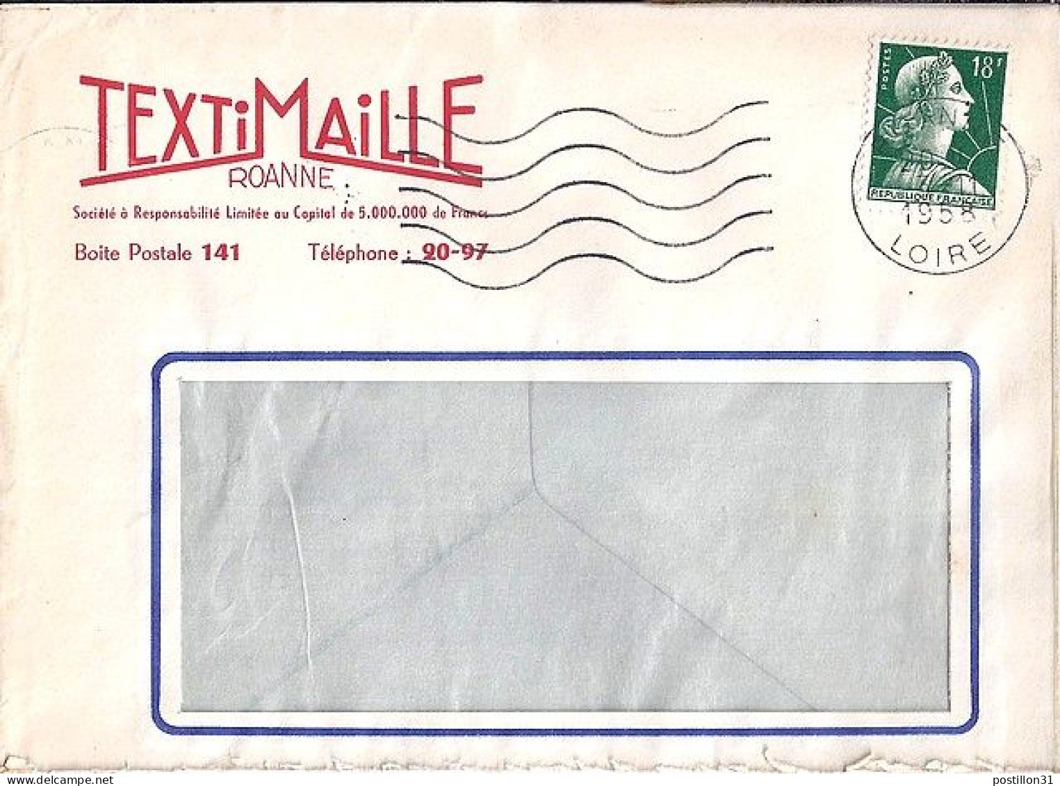 MULLER N° 1011A S/L. DE 1958 - 1955-1961 Marianne De Muller
