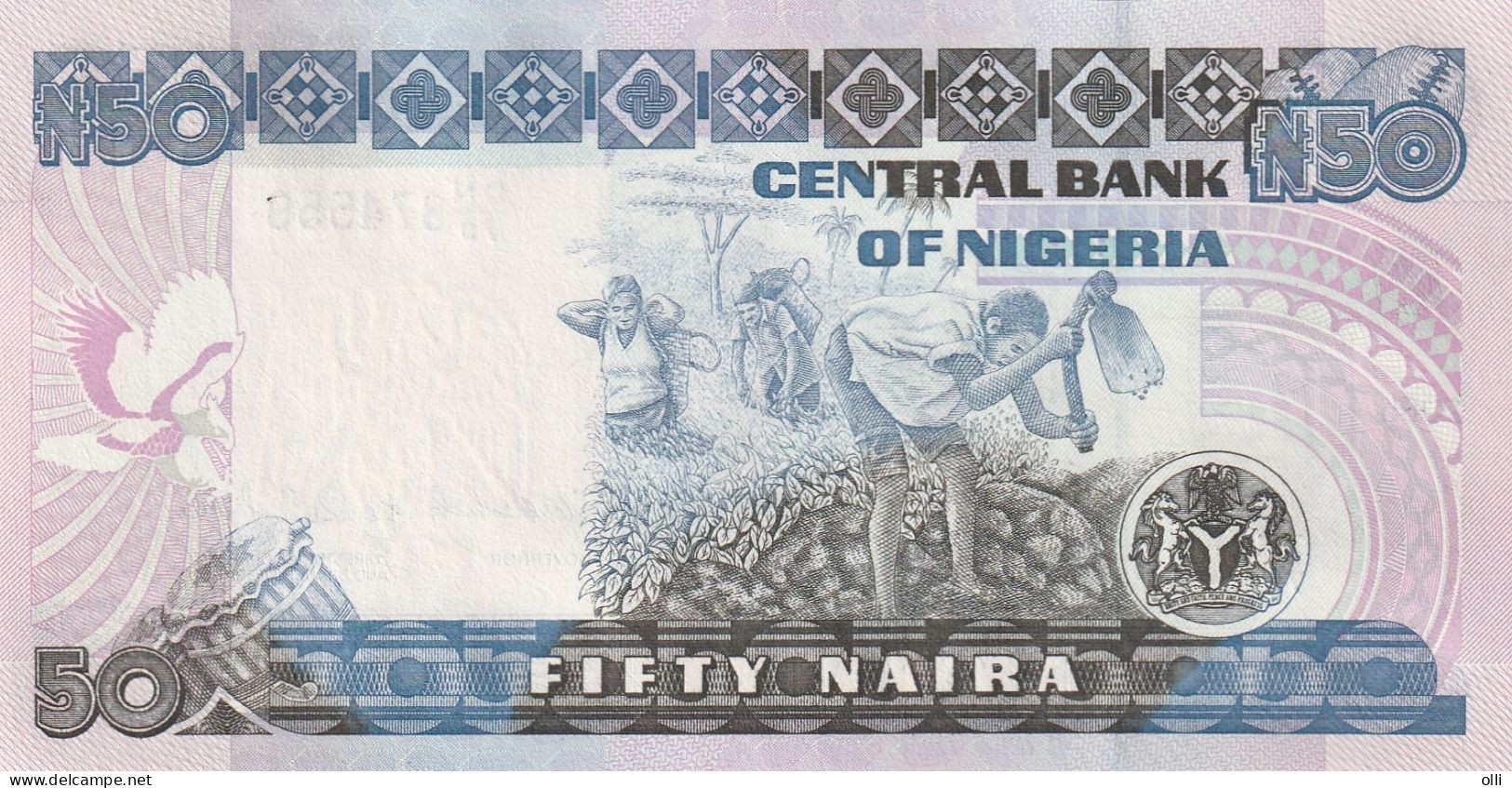NIGERIA 50 NAIRA 2005 P-27 UNC - Nigeria