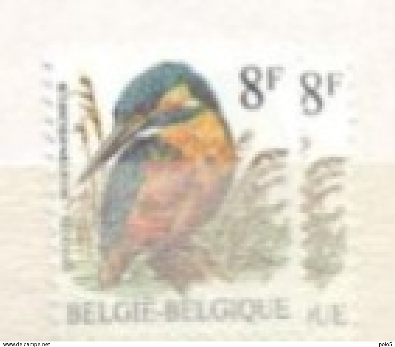 Belgique 1986- Oiseaux Série (1v) - Unused Stamps