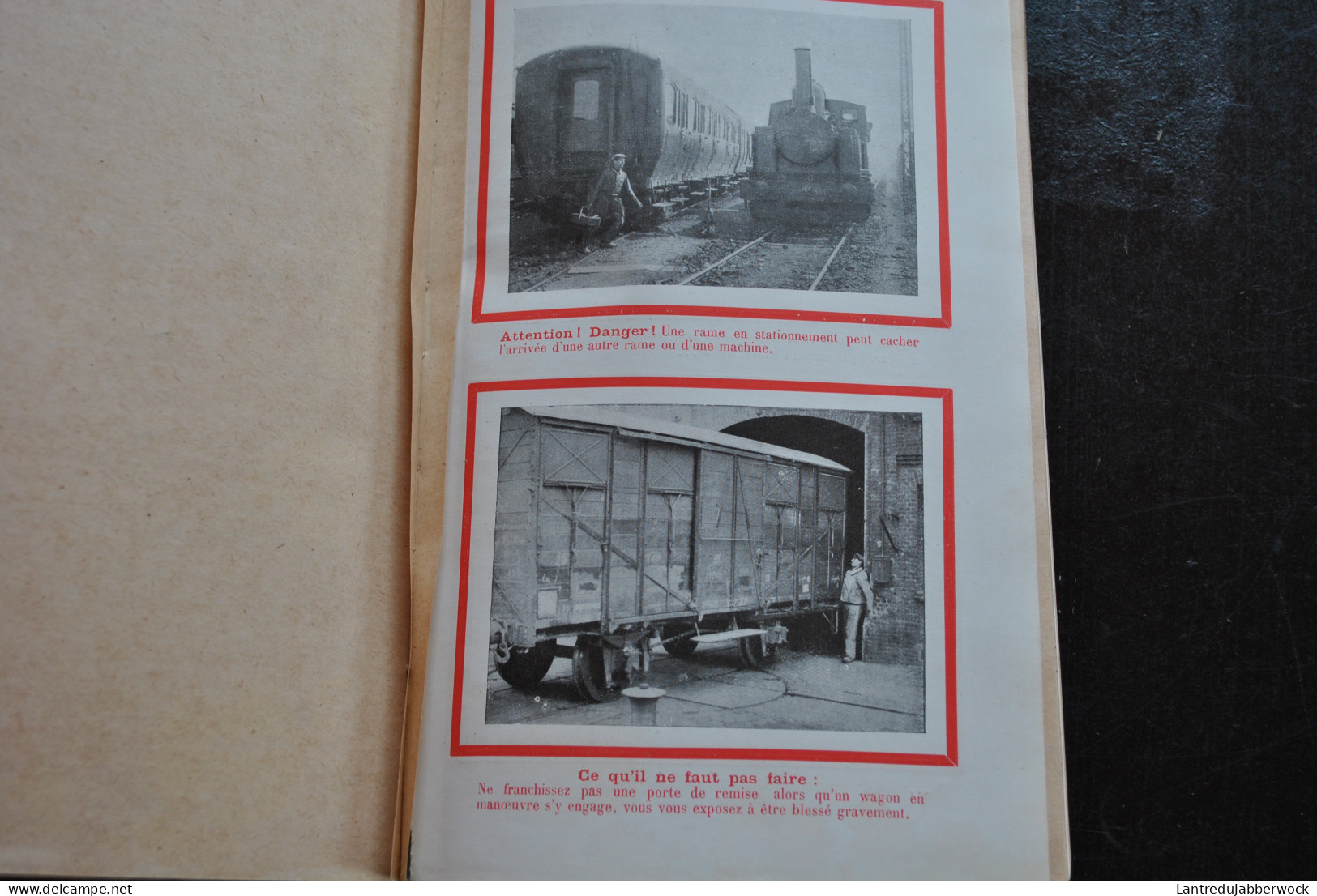 Chemin De Fer Du Nord Matériel Et Traction Inscruction Générale Pour La Sécurité Du Travail 1930 Accidents Gare Train  - Spoorwegen En Trams