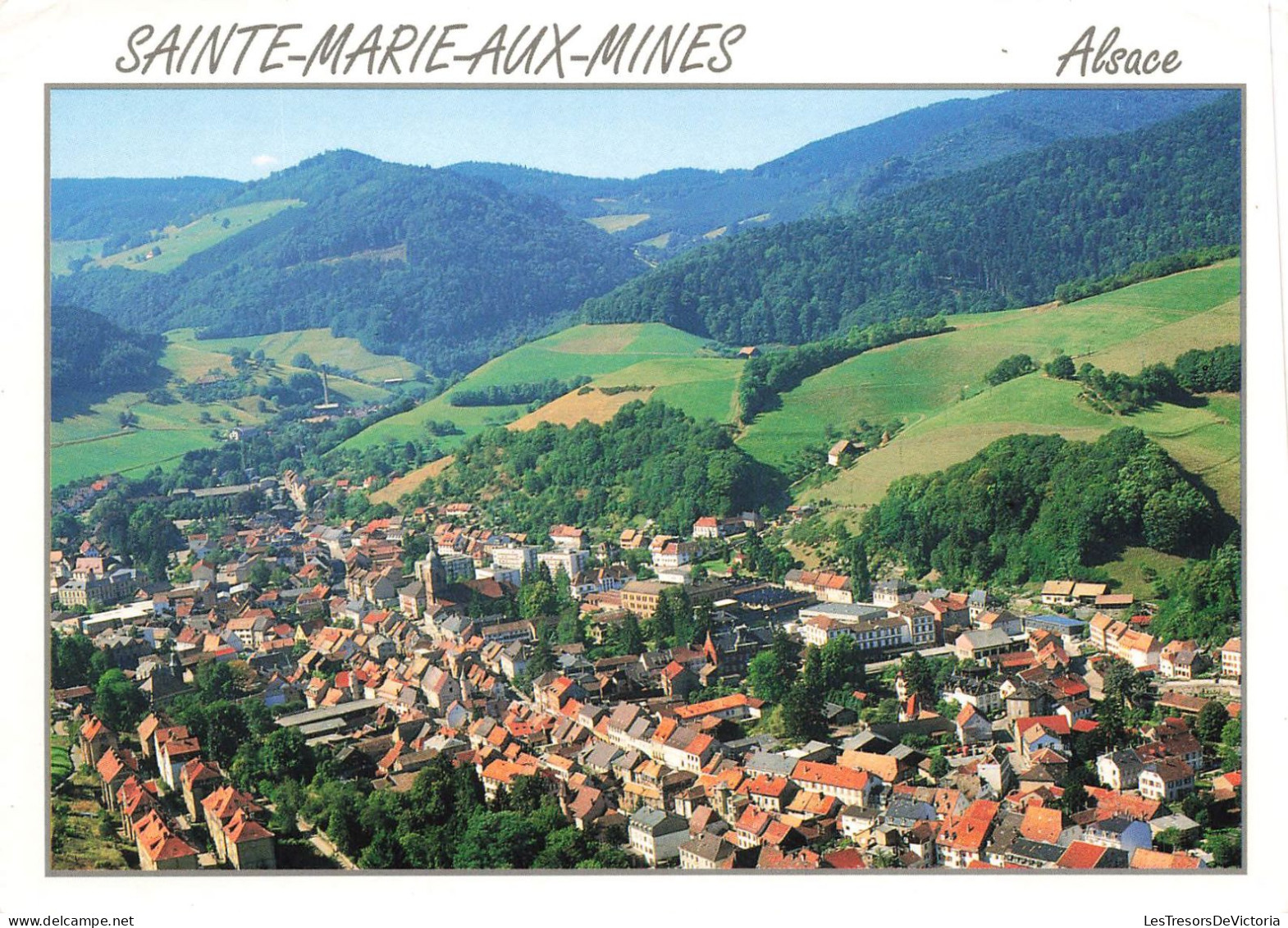 FRANCE - Sainte Marie Aux Mines - Alsace - Vue Générale - Ville - Carte Postale - Sainte-Marie-aux-Mines