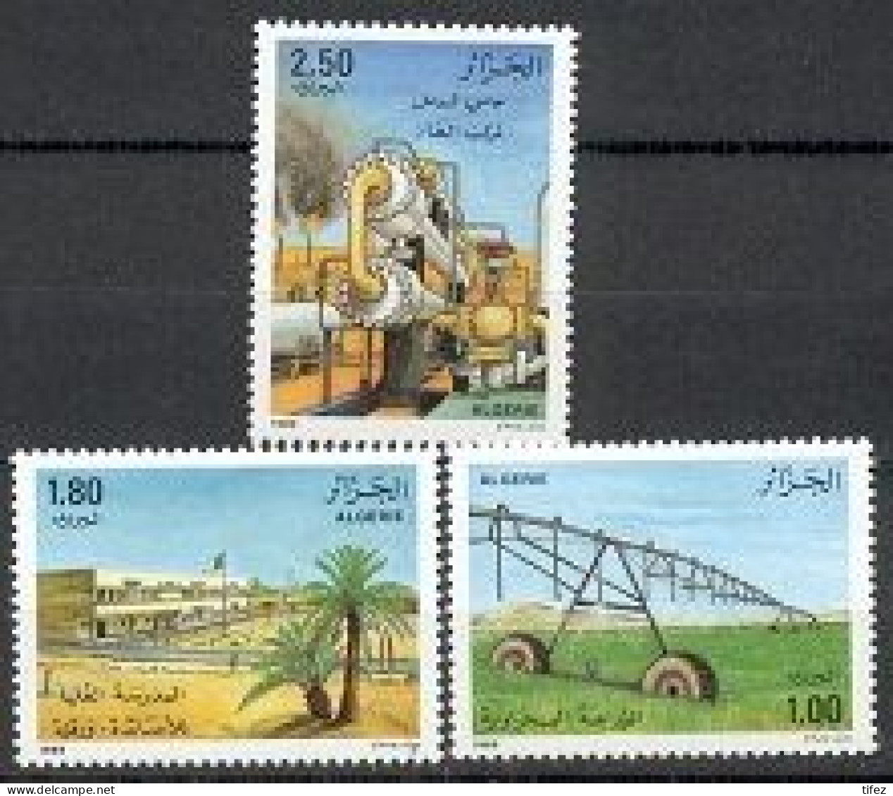 Année 1989-N°949/951 Neufs**MNH : Développement Du Sud Algérien - Algeria (1962-...)