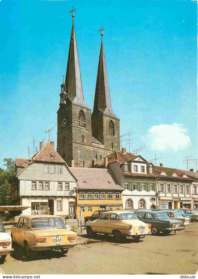 Automobiles - Quedlinburg - L'Eglise - CPM - Carte Neuve - Voir Scans Recto-Verso - Turismo