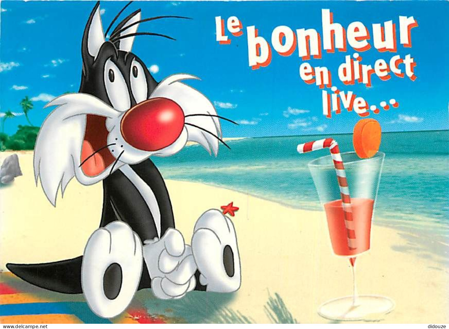 Bandes Dessinées - Looney Tunes - Titi Et Gros Minet - Illustration - Carte Neuve - CPM - Voir Scans Recto-Verso - Bandes Dessinées