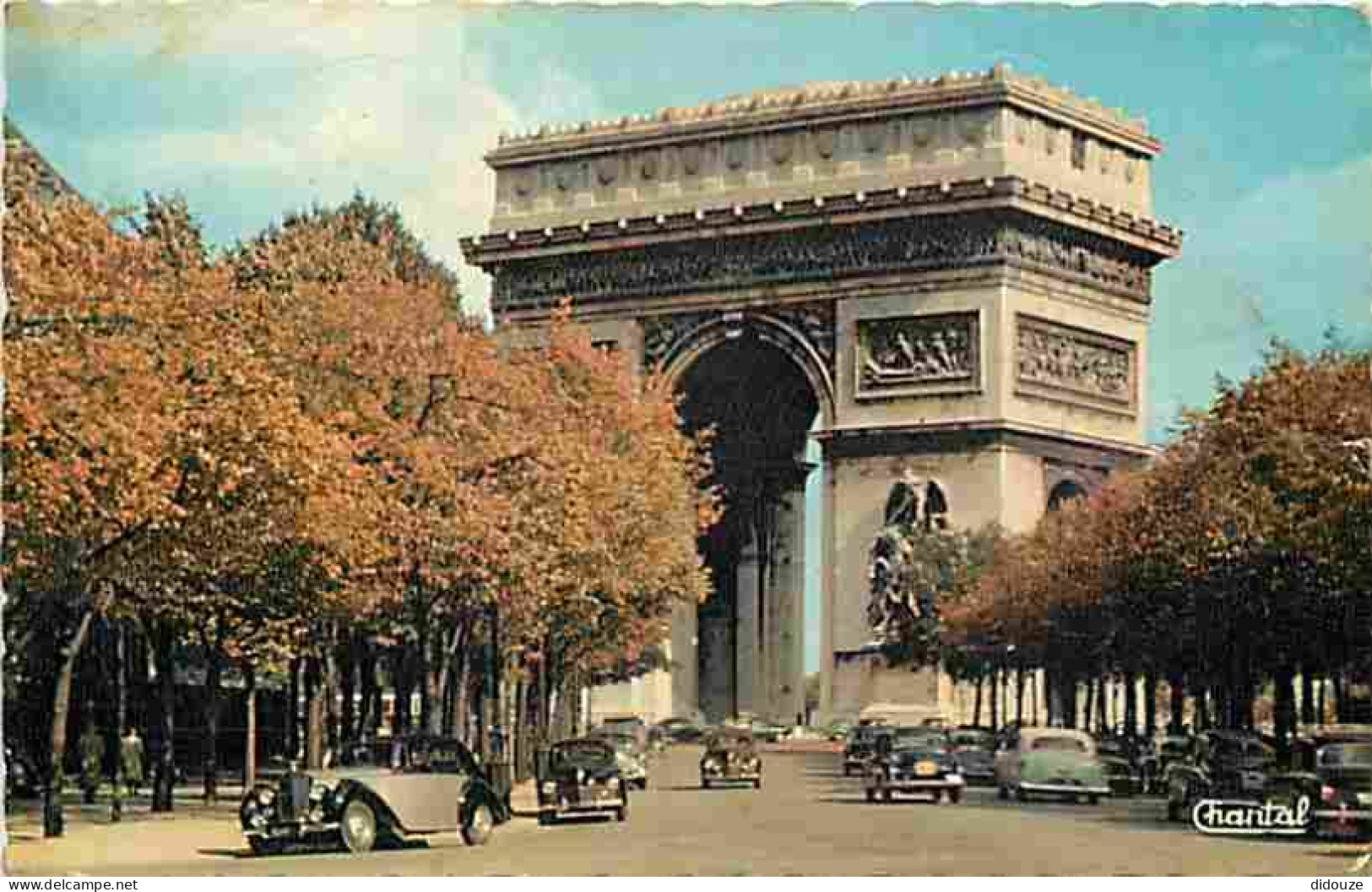 Automobiles - Paris - L'Arc De Triomphe - CPM - Voir Scans Recto-Verso - Turismo