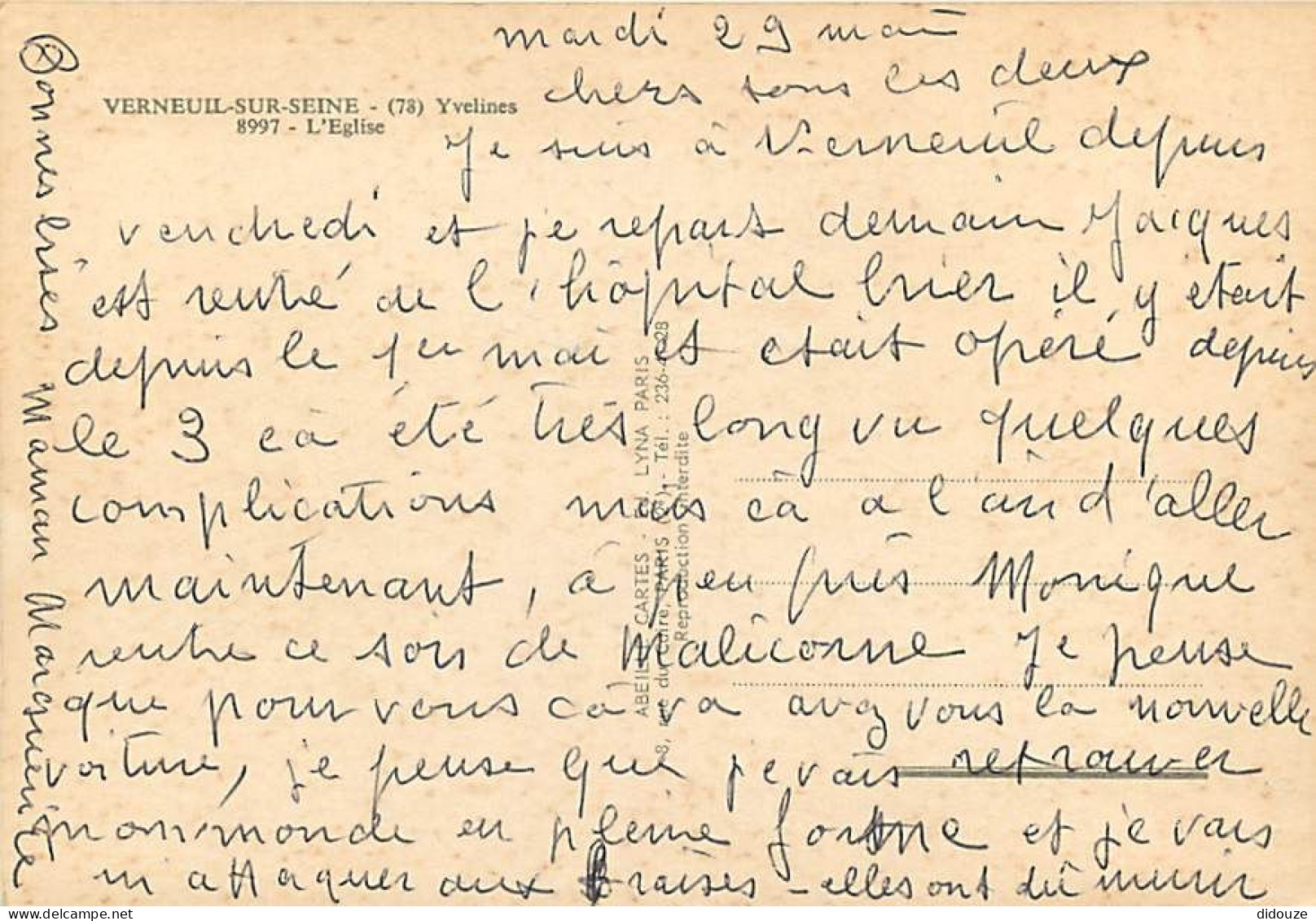 78 - Verneuil Sur Seine - L'Eglise - CPM - Voir Scans Recto-Verso - Verneuil Sur Seine