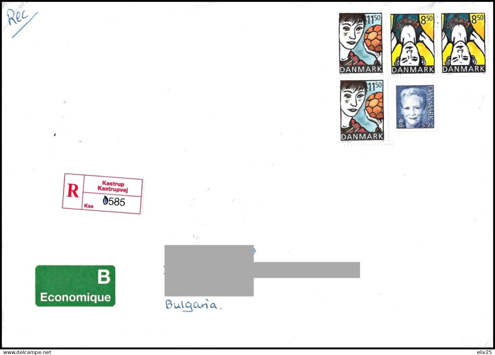 Denmark 2003, Cover To Bulgaria - Covers & Documents