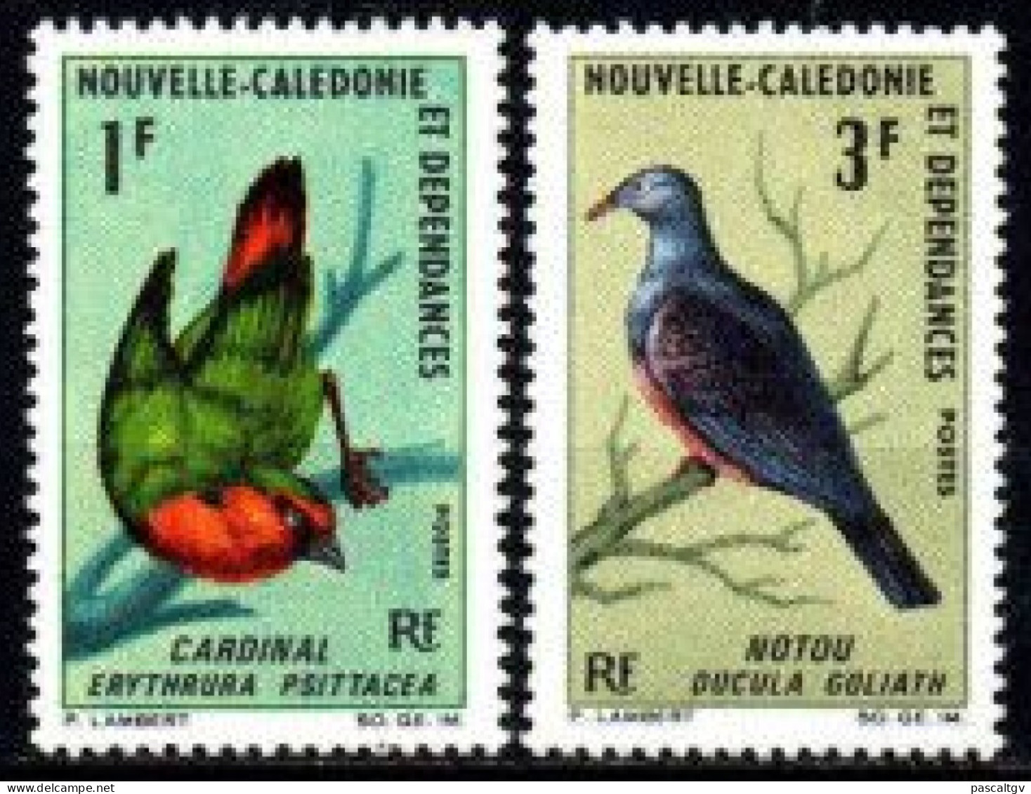 Nouvelle Calédonie - 1966 - Paire N°330/331 * - Neufs