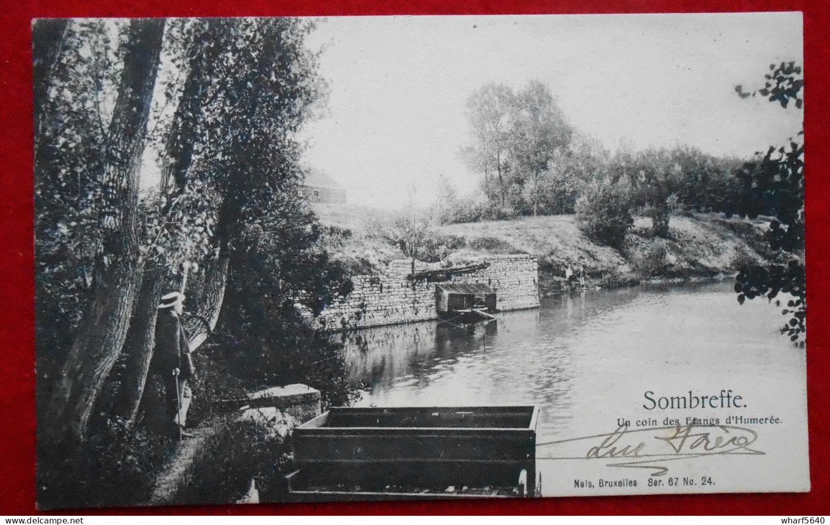 CPA 1903 Sombreffe, Un Coin Des Etangs D'Humerée - Sombreffe