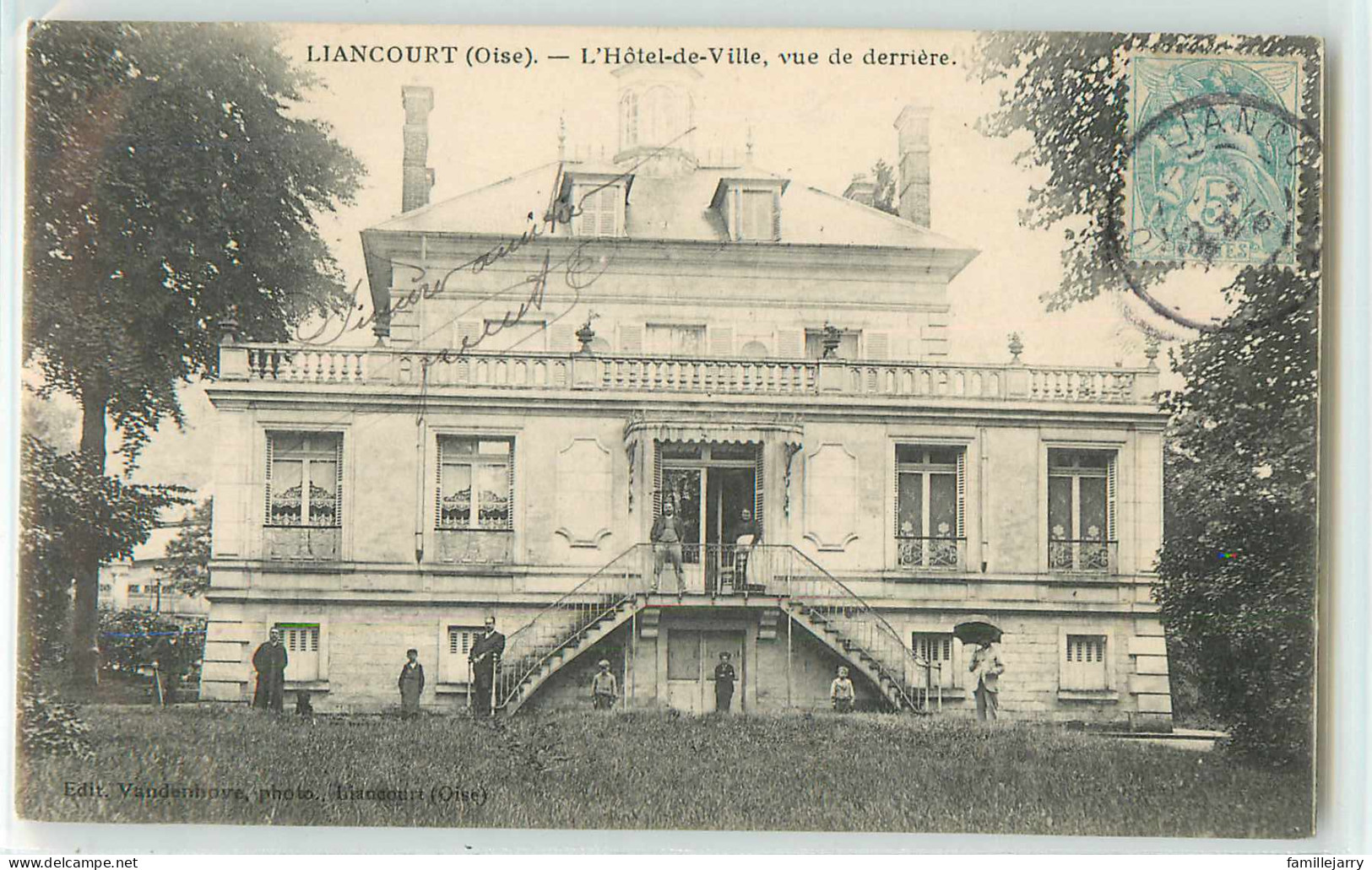 18719 - LIANCOURT - L HOTEL DE VILLE / VUE DE DERRIERE - Liancourt