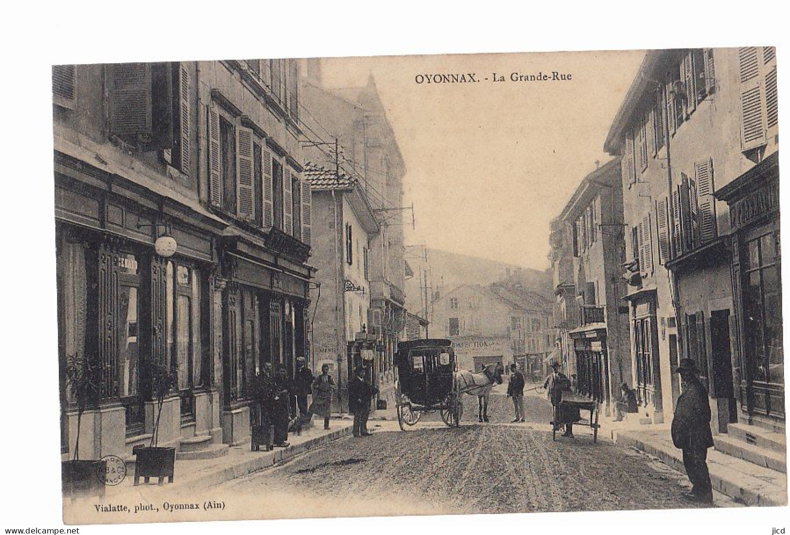 01-  Oyonnax La Grande Rue Belle Animation - Oyonnax