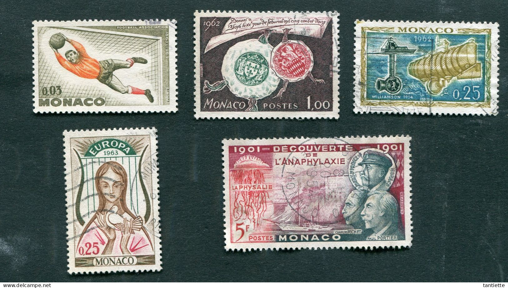 A SAISIR : Lot De 46 Timbres De MONACO Anciens Neufs Et Oblitérés. - Collezioni & Lotti