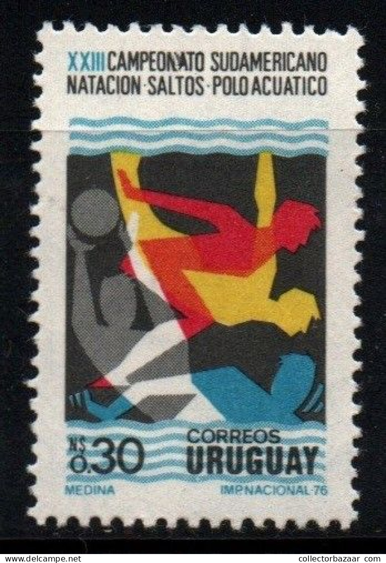 1976 Uruguay Water Sports 23rd South American Championships #934 ** MNH - Uruguay