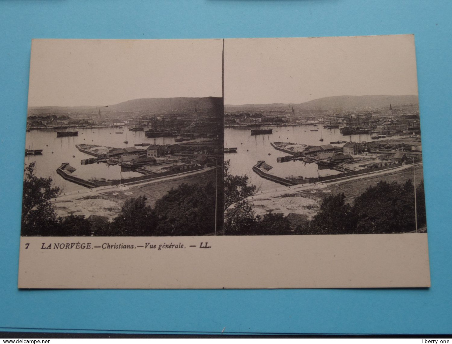 CHRISTIANA Vue Générale > La Norvège / Norway ( See / Voir Scans ) Edit. : LL N° 7 - France! - Norwegen