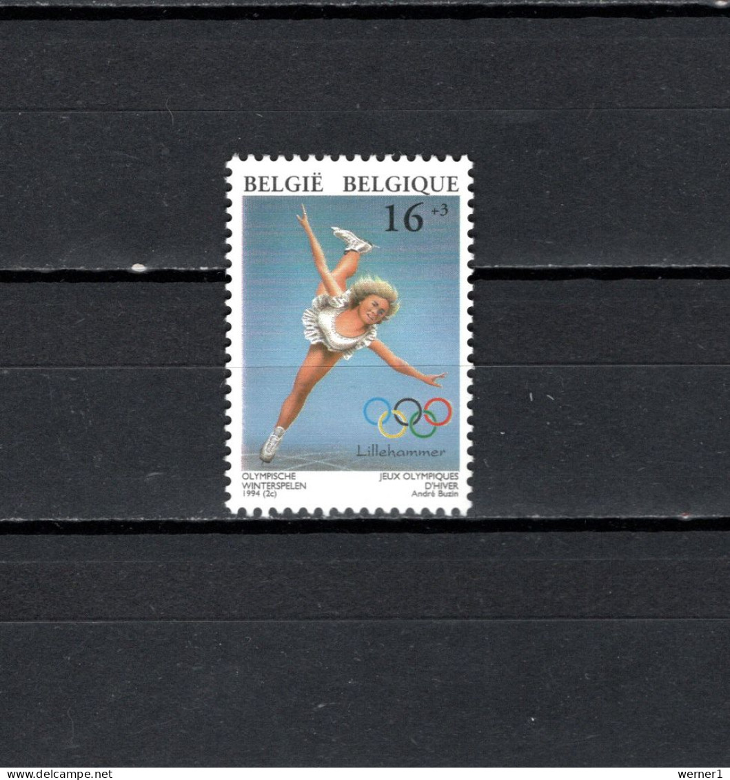 Belgium 1994 Olympic Games Lillehammer Stamp MNH - Inverno1994: Lillehammer