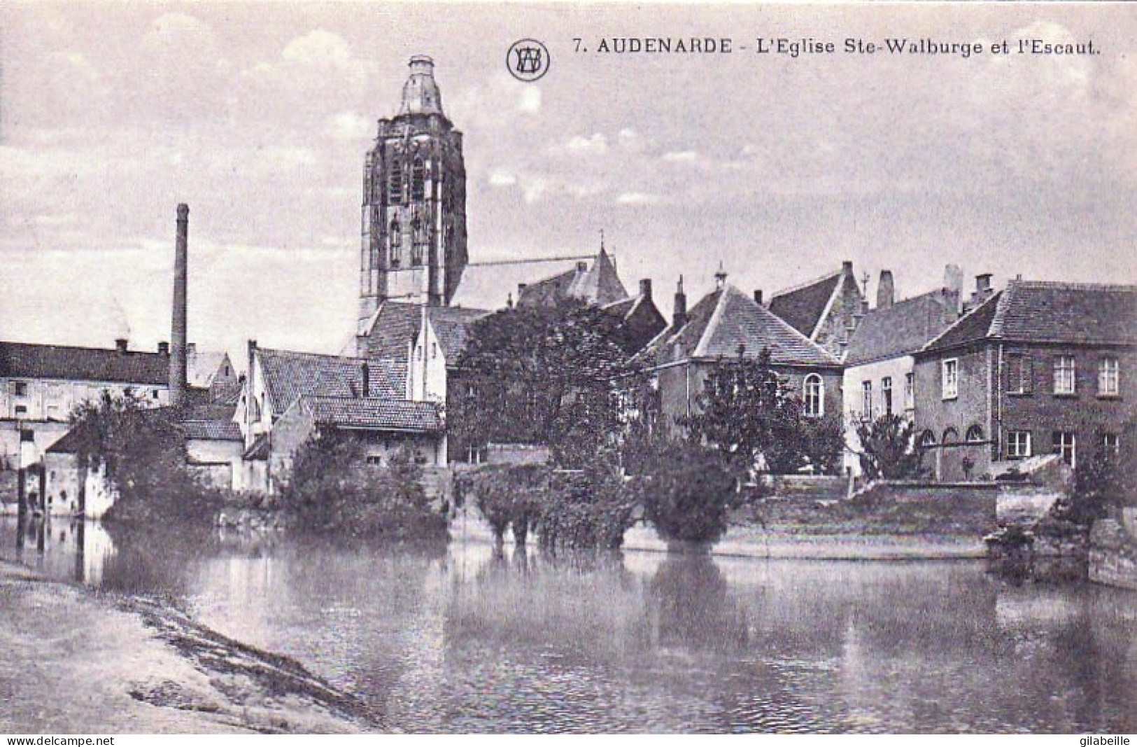 AUDENARDE- OUDENAARDE -  EgliseSainte Walburge Et L'Escaut - Oudenaarde