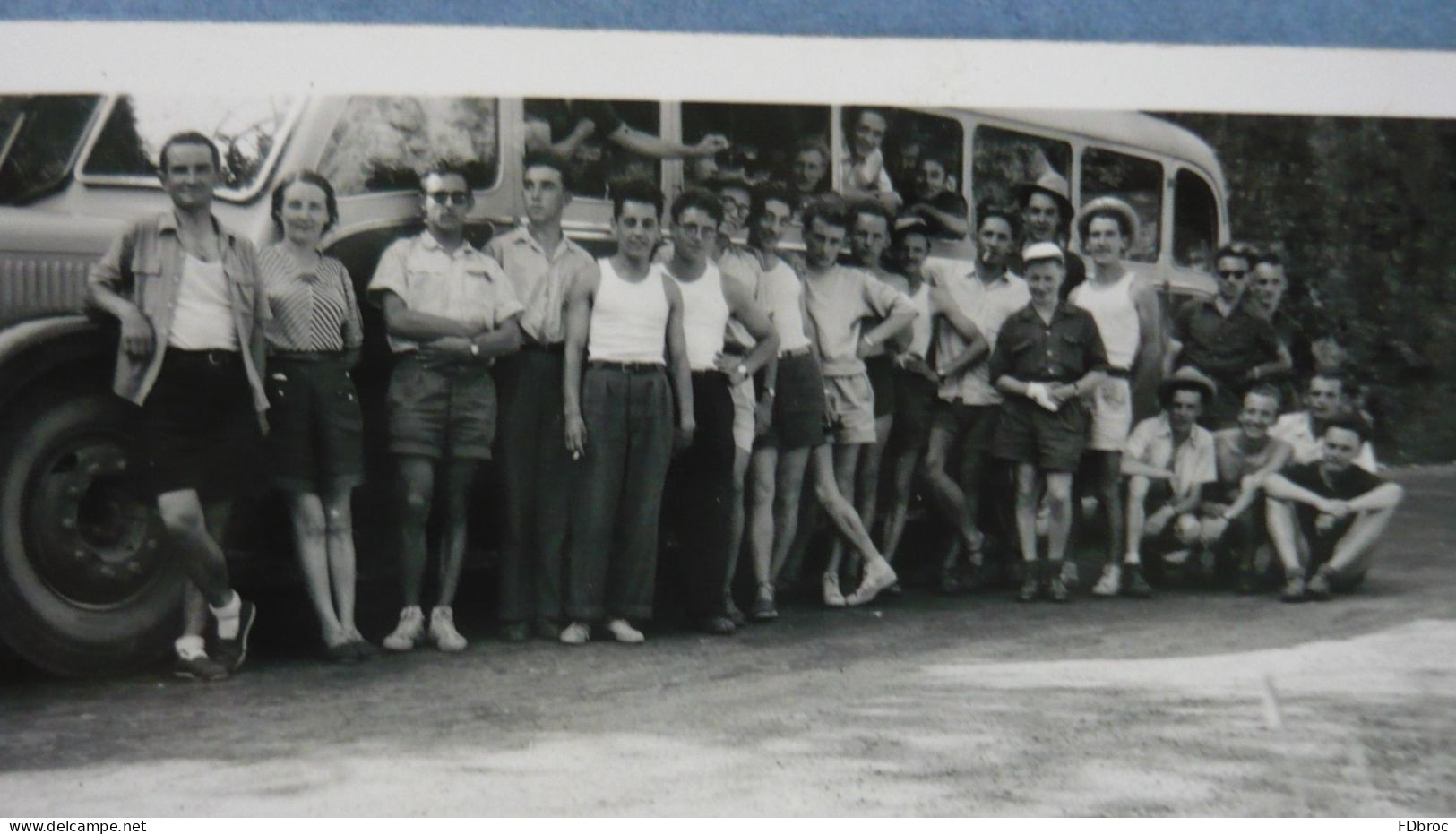 ALBUM PHOTO et RECIT voyage fin d'année 1950 Ecole d'Instituteurs LONS LE SAUNIER ( ancien document original )